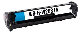 Alternativ-Toner für HP W2031A cyan