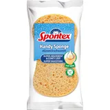 Spontex Allzweckschwamm Handy Sponge, 1er Pack, kompostierbare Schwämme aus natürlicher Zellulose, saugstark, je 15 x 8 cm