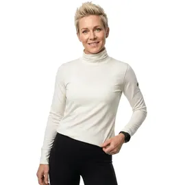 super.natural Skiing Roll Neck Langarm-t-shirt - Fresh White - L