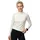 super.natural Skiing Roll Neck Langarm-t-shirt - Fresh White - L