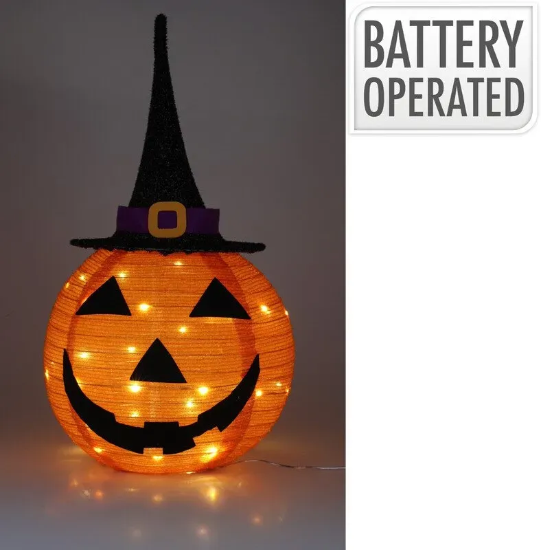 Kürbis Mit Hut Faltbar 68cm Halloween