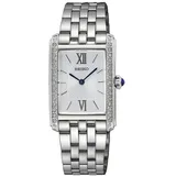 Seiko Damen Analog Quarz Uhr mit Edelstahl Armband SWR091P1