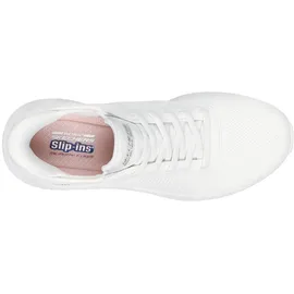 SKECHERS Bobs Squad Chaos Current Mu Off White Textile 41