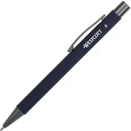 Westcott Kugelschreiber XB-Primesoft schwarz, Schreibfarbe: blau, 1 St.