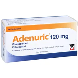 Adenuric 120 mg Filmtabletten 84 St
