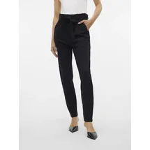 Vero Moda Loose Paperbag Hosen Black M 34