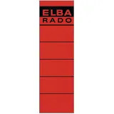 Elba Rückenschilder 100420950 rot 19 x 5,9 cm 10 Blatt