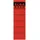Elba Rückenschilder 100420950 rot 19 x 5,9 cm 10 Blatt