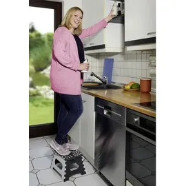 Maximex Klapphocker Secura extrem belastbar bis 350 kg Mehrfarbig 35 x 22 x 27 cm