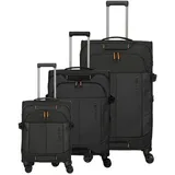 Travelite Briize Koffer-Set 3-tlg. schwarz