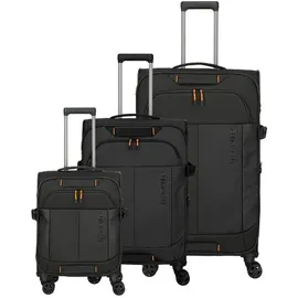 Travelite Briize Koffer-Set 3-tlg. schwarz