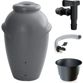 Prosperplast Regentonne BOLOGNA 360 l grau