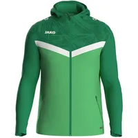 Jako Kinder Kapuzenjacke Iconic soft green/sportgrün 152