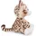 NICI Kuscheltier Katze Bengal 25 cm Braun