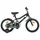 vidaXL Kinderfahrrad 16 Zoll schwarz