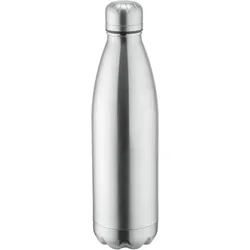 Weis 12971 Thermoflasche Isolierflasche Trinkflasche vakuumisoliert 500ml silber