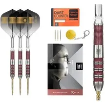 target-darts Dartpfeile Stephen Bunting 95K SP, mit Metallspitze, 23g, 3 Stück