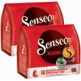 SENSEO KAFFEEPADS Klassisch/Classic neues Design Intensiv & Vollmundig 2x16 PADS