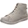 Andrea Conti Damen High Top Sneaker, Hellgrau, 35 EU