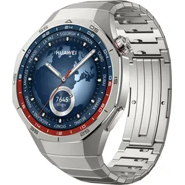 Huawei Watch GT 5 Pro 46 mm Titansilber Titan-Armband