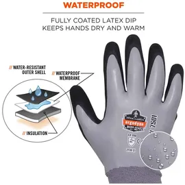 ergodyne international Ergodyne Thermo-Handschuh ProFlex 7501, wasserdicht, L (9)