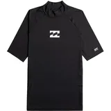 BILLABONG Waves All Day SS Lycra 2026 black - Kurzarm-Rashguard für Männer schwarz