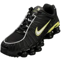 Nike Shox TL Herren Lifestyle-Sneaker Schwarz Silber - 47 EU