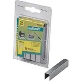 WOLFCRAFT Breitrückenklammern Typ 53 14 mm 1000 Stück