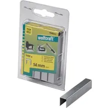 WOLFCRAFT 7046000 Breitrückenklammern Typ 53 1000 St. Abmessungen (L x B) 14mm, x 11.2mm