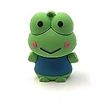 Onwomania Frosch stehend PVC Funny USB Stick 64 GB USB 3.0 Speicherstick USB-Datenträger