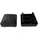 Tepto Rechteckkappen 40x40x28mm schwarz PE (Polyethylen)