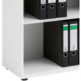 Schildmeyer Serie 200 Aktenregal 65,1 x 34,5 x 146,9 cm weiß