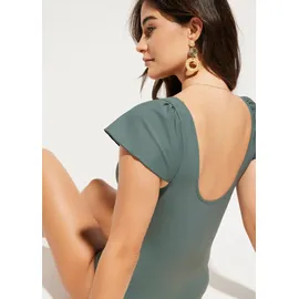 bonprix Badeanzug Damen Grün 40