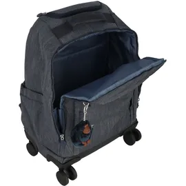 Kipling New Zea Großer Rucksack mit Rollen, Marine Navy (Blau)