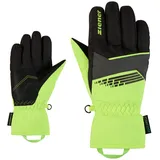 Ziener Lavivi-z AS Glove Junior Skihandschuhe Gelb 4