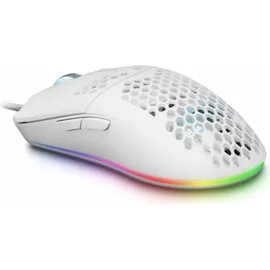 Mars Gaming MMAXW RGB 12400 DPI Maus Weiß