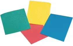 Meiko Schwammtücher, feucht, silikonfrei, 25 x 31 cm 350280-005-5 , 1 Packung = 10 Tücher, Farbe: blau