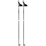 Mc Kinley McKINLEY Langlauf-Skistöcke Active Alu Pro, Größe 145 in Schwarz BLACK/WHITE/BLUE