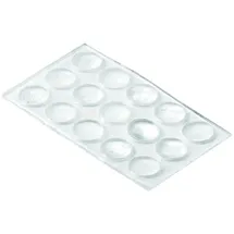 Hettich Ø 2,5 mm transparent Selbstklebend