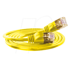 SLIM SL6A 5 GE - Cat.6a SLIM-Light-Kabel, U/FTP, m, gelb