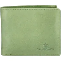 The Skandinavian Brand Geldbörse Querformat unisex grün