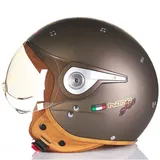 Motorradhelm Chopper 3/4 Jethelm Moto Casque Casco Capacete Herren Damen Scooter Motorradhelm ECE-Zertifiziert