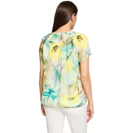Betty Barclay Satinbluse mit Blumenprint Mint 48
