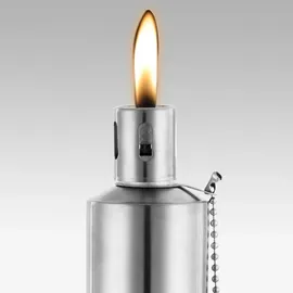 Gardebruk Gartenfackel Öl 6er Set 330ml Edelstahl Rostfrei 115cm Hoch Ölfackeln Fackeln Garten Draußen