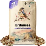 25 KG teilblanchierte Erdnusssplits Erdnüsse Splits Beste Qualität