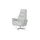 Max Schelling Sessel Elmira Leder 81 x 120 x 92 cm Grau elektrisch, drehbar