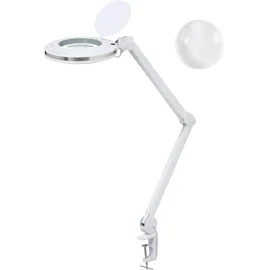 TOOLCRAFT 2147853 LED Lupenleuchte 60 SMD LED 5D 2.25X Vergrößerungsfaktor=2.25 x 122 Mm 2021 Energieeffizienzklasse F (A - G)