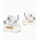 Nero Giardini Riemchensandalen Damen Gold/Weiß 39