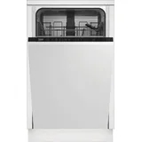 Beko BDIS38040Q Einbau-Geschirrspüler Besteckschublade 10 Maßgedecke 45dB