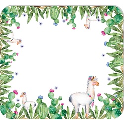 RNK-Verlag Mousepad-Notizblock 24,0 x 22,0 cm weiß/grün